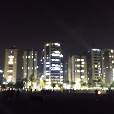 Lindo Apartamento Guilhermina - Edificio Frente Para O Mar Praia Grande  Exteriör bild