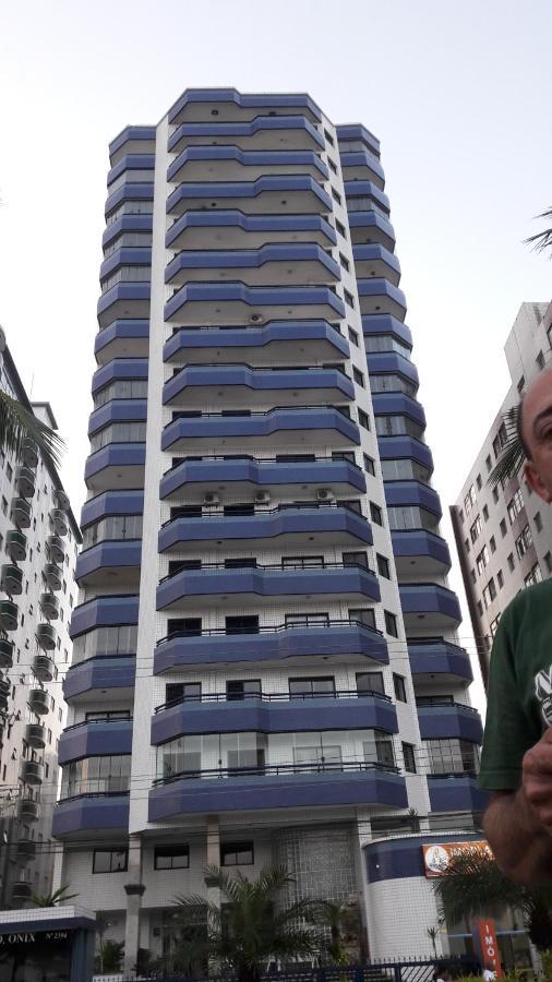 Lindo Apartamento Guilhermina - Edificio Frente Para O Mar Praia Grande  Exteriör bild
