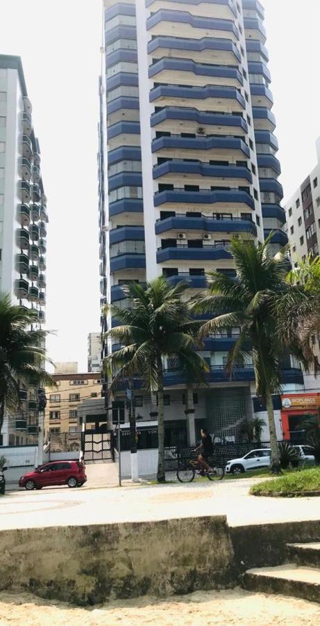 Lindo Apartamento Guilhermina - Edificio Frente Para O Mar Praia Grande  Exteriör bild